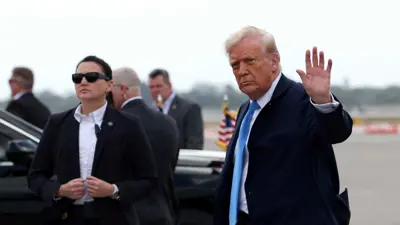 الرئيس الأمريكي دونالد ترامب