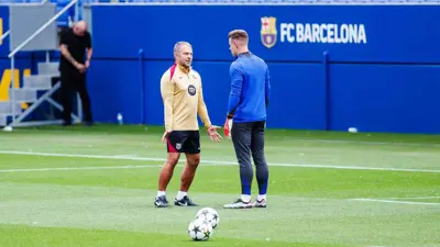 هانزي فليك مع تير شتغين