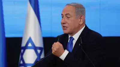 رئيس الوزراء الإسرائيلي بنيامين نتنياهو 