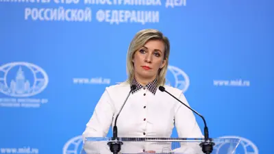 المتحدثة باسم وزارة الخارجية الروسية ماريا زاخاروفا