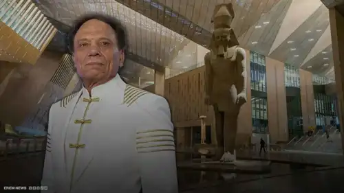 عادل إمام في المتحف الكبير