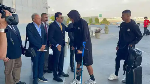 عمر مرموش عقب وصوله للقاهرة