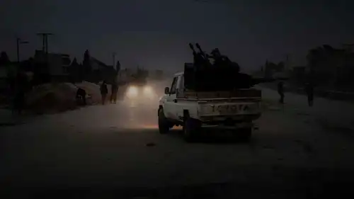 قوات الجيش السوري خلال الانتشار الأمني