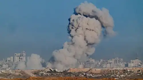 غارات إسرائيلية عنيفة على غزة
