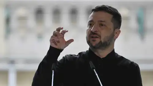 الرئيس الأوكراني فلوديمير زيلينسكي