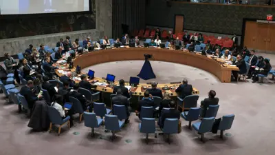 جلسة سابقة لمجلس الأمن