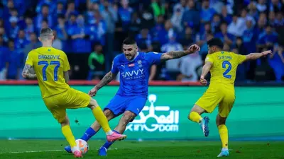 مواجهة سابقة بين الهلال والنصر