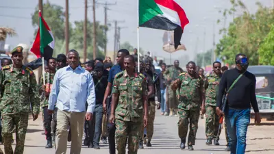 عناصر من الجيش السوداني