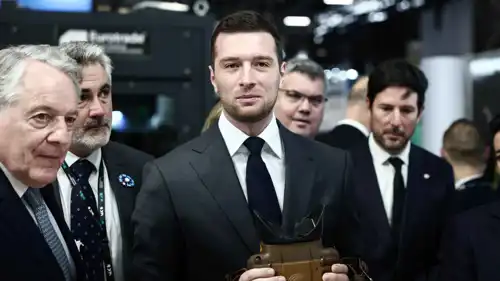 رئيس حزب التجمع الوطني الفرنسي اليميني المتطرف جوردان بارديلا