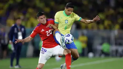 مباراة البرازيل وتشيلي في تصفيات كأس العالم