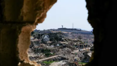 لقطة من الحدود اللبنانية