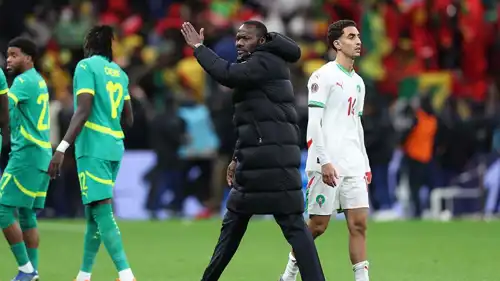 من مباراة المغرب والسنغال في نهائي أمم أفريقيا