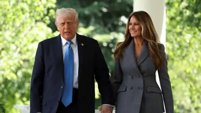 ترامب وميلانيا