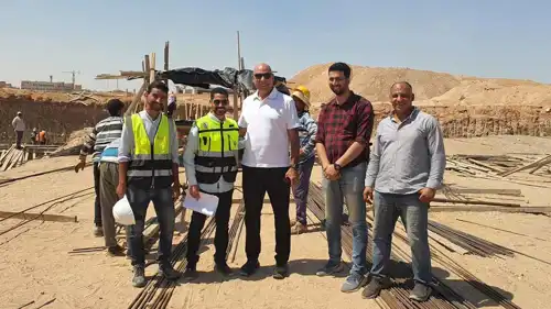 هشام نصر نائب رئيس الزمالك يتفقد سير العمل بفرع 6 أكتوبر