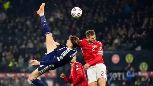 مباراة الدنمارك واسكتلندا في تصفيات كأس العالم
