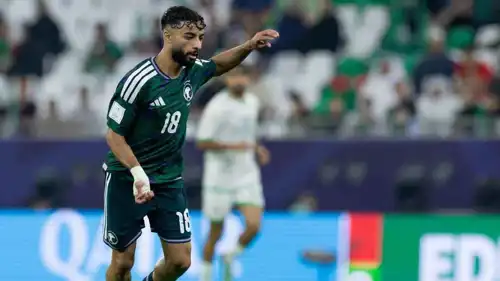 صالح أبو الشامات نجم المنتخب السعودي