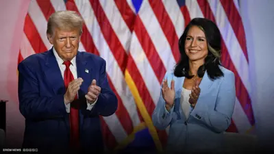 دونالد ترامب وتولسي جابارد