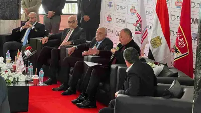 زيارة مجلس الأهلي إلى مقر نادي الزمالك