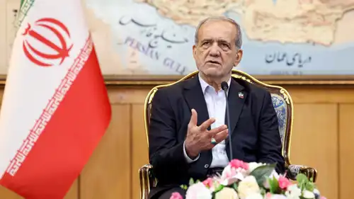 الرئيس الإيراني مسعود بزشكيان