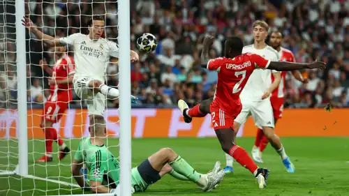 مباراة ريال مدريد وبايرن ميونخ في دوري أبطال أوروبا