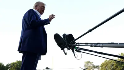 الرئيس الأمريكي دونالد ترامب