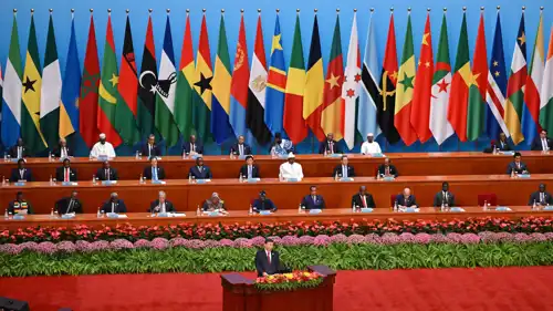 الرئيس الصيني يتحدث في منتدى التعاون الصيني الأفريقي