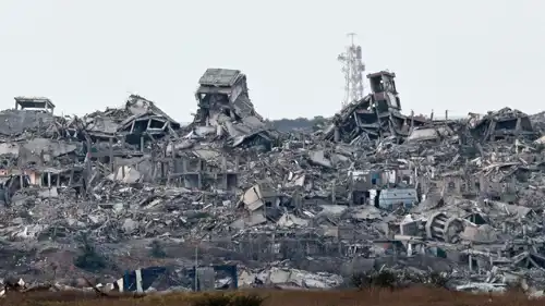 مشهد للدمار في غزة