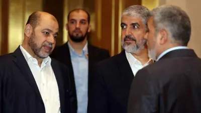 قيادات من حركة حماس في قطر 