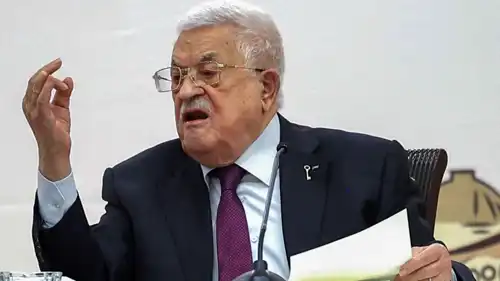 رئيس السلكة الفلسطينية محمود عباس