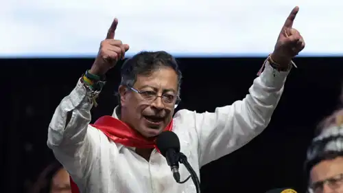 الرئيس الكولومبي غوستافو بيترو