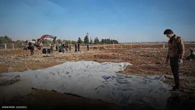 مقبرة الـ100 ألف جثة بسوريا