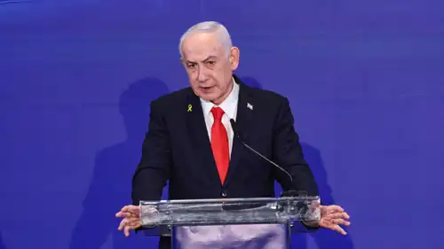 رئيس الوزراء الإسرائيلي بنيامين نتنياهو