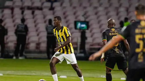 من مباراة الاتحاد والوحدة