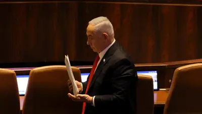 رئيس الوزراء الإسرائيلي بنيامين نتنياهو