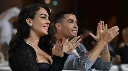 جورجينا رودريغيز وكريستيانو رونالدو