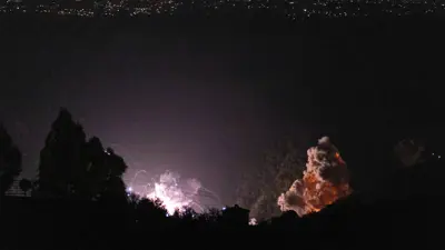 من الغارات جنوبي لبنان