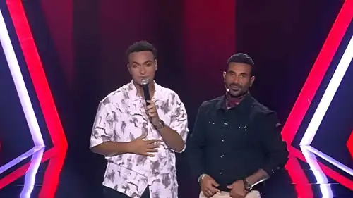 أحمد سعد وكريم الحو في البرنامج