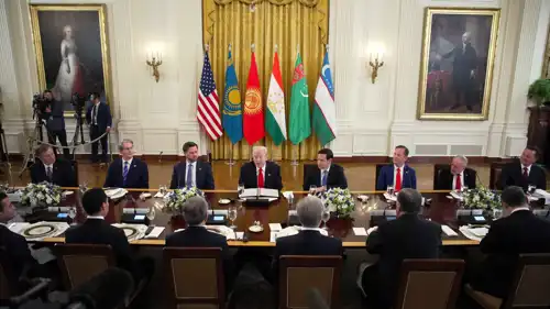 اجتماع ترامب مع زعماء دول آسيا الوسطى في البيت الأبيض