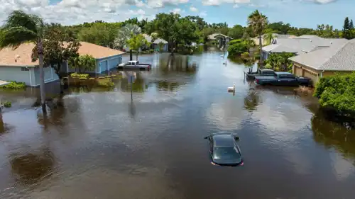 من إعصار فلوريدا في سبتمبر 2024