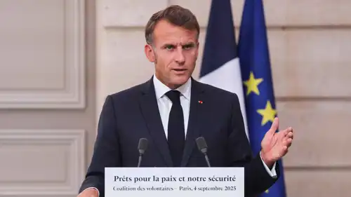 الرئيس الفرنسي إيمانويل ماكرون