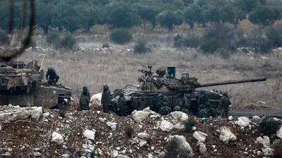 جنود إسرائيليون في جنوب سوريا