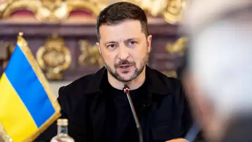 الرئيس الأوكراني فولوديمير زيلينسكي