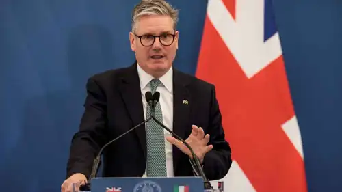 رئيس الوزراء البريطاني السير كير ستارمر.