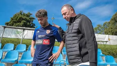 محمود الخطيب مع إمام عاشور