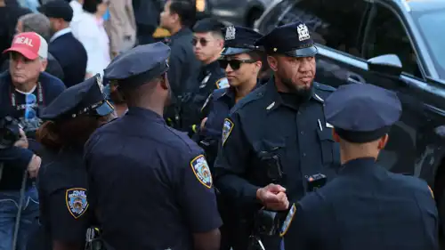 قوات من شرطة نيويورك