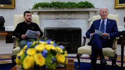 بايدن وزيلينسكي