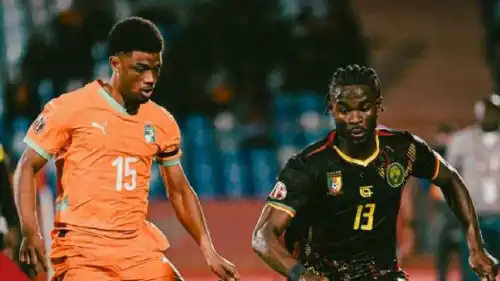 مباراة الكاميرون وكوت ديفوار في كأس الأمم الأفريقية