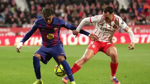 مباراة برشلونة وجيرونا في الدوري الإسباني