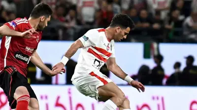زيزو في مباراة سابقة بين الأهلي والزمالك