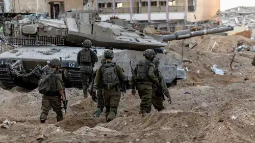 جنود إسرائيليون في غزة 